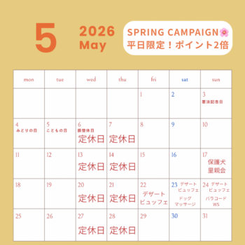 ５月スケジュール